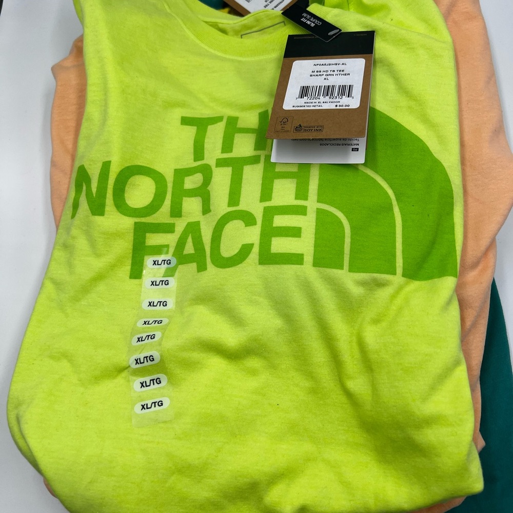 4 Northface men t-shirt